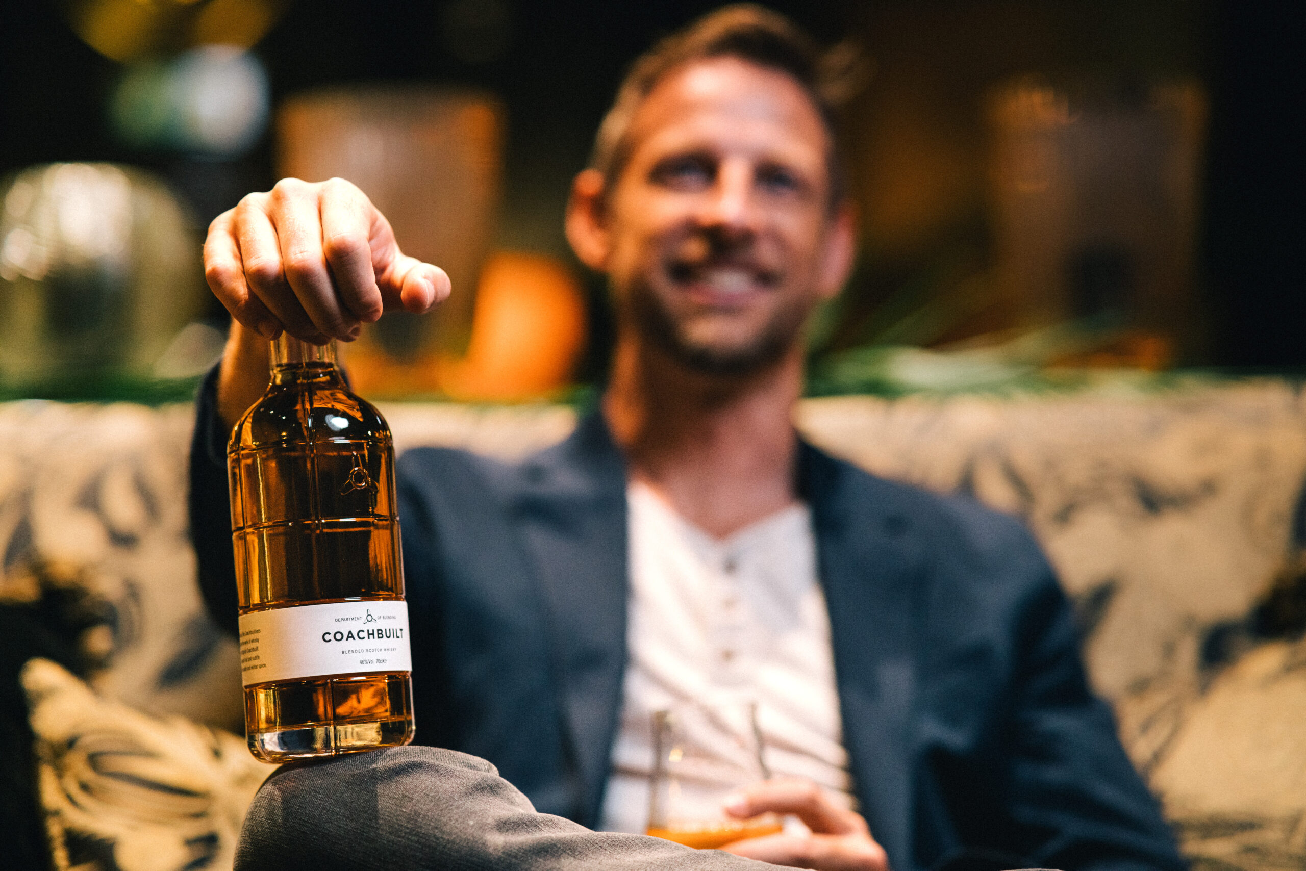 Jenson Button and Coachbuilt Whisky