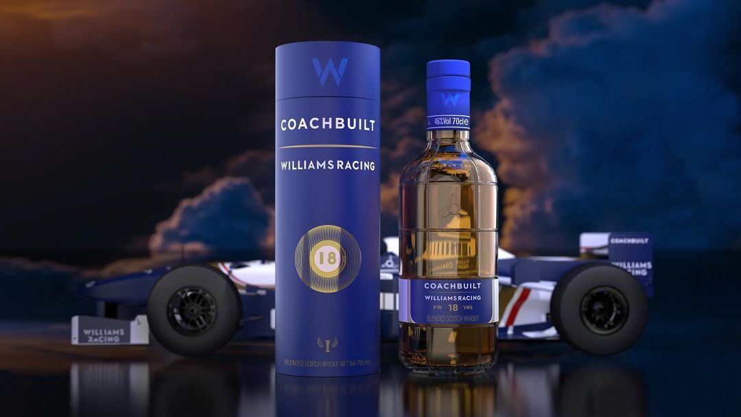 Coachbuilt Williams Racing FW18 limited whisky